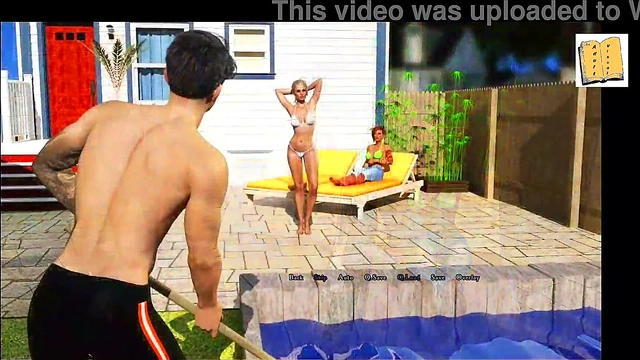 Blonde Teen Erynn Seduces With Her Big Tits And Ass In A White Bikini