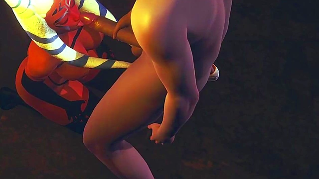 Ashoka Tano Sucks Dick & Gets Fucked for Star Wars Hentai Creampie