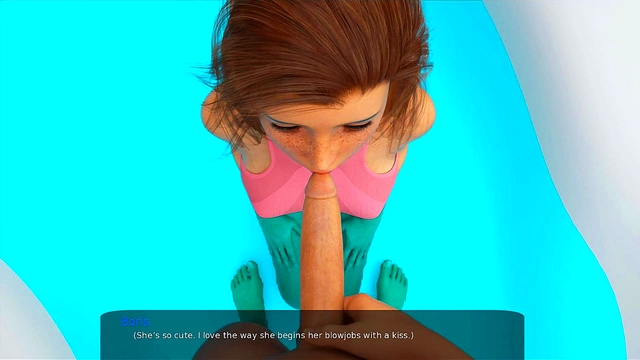 Stepsister Sara Sucks Dick By The Pool For A Dirty Cum-In-Mouth Scene