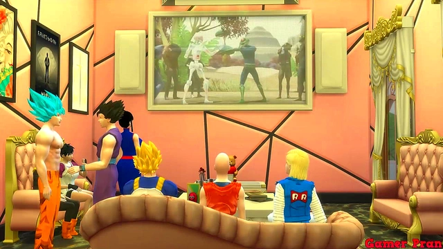 Unfaithful Dragon Ball Wives Swap Husbands for Hardcore Sex Fantasies