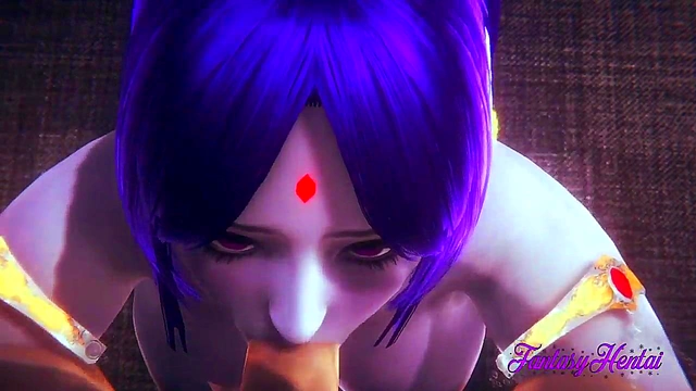 Raven from Teen Titans Gets Pounded in 3D Hentai Anime Uncensored Creampie