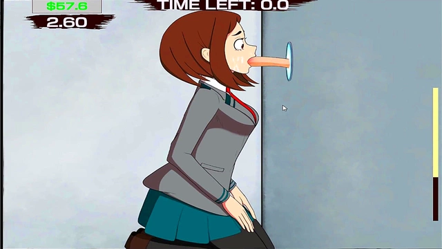 Mina Ashido’s Glory Hole Adventure – My Hero Academia Hentai Blowjob Fantasy