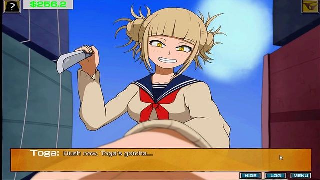 Mina Ashido’s Glory Hole Adventure – My Hero Academia Hentai Blowjob Fantasy