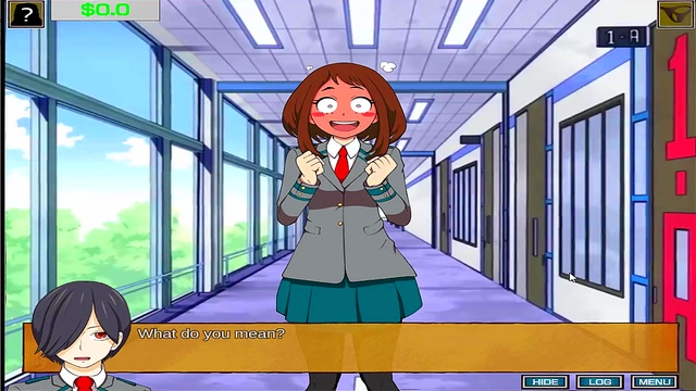 Mina Ashido’s Glory Hole Adventure – My Hero Academia Hentai Blowjob Fantasy