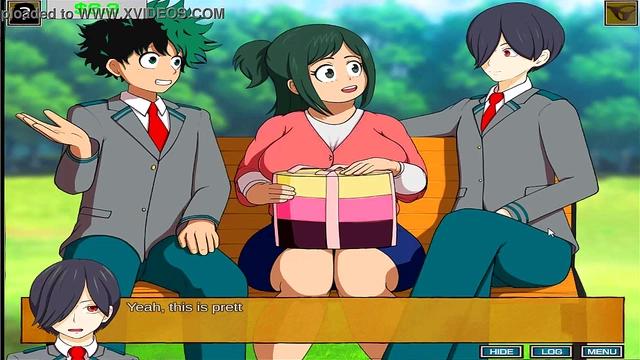 Mina Ashido’s Glory Hole Adventure – My Hero Academia Hentai Blowjob Fantasy