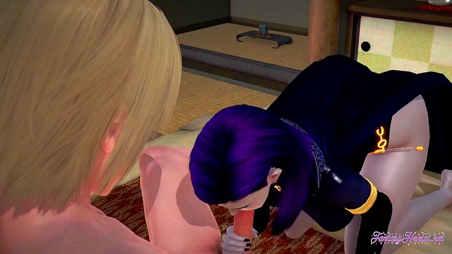 Raven Teen Titans Hentai – Hard Sex & Creampie Blowjob Anime Adventure
