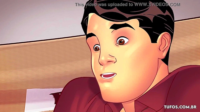 Big-Titted Anime Babe Seduces With Sinful Sexiness & Hot Blowjob