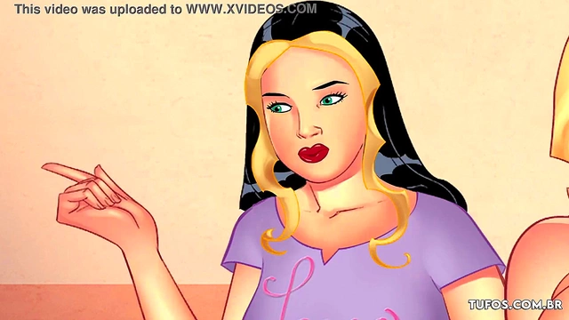 Big-Titted Anime Babe Seduces With Sinful Sexiness & Hot Blowjob