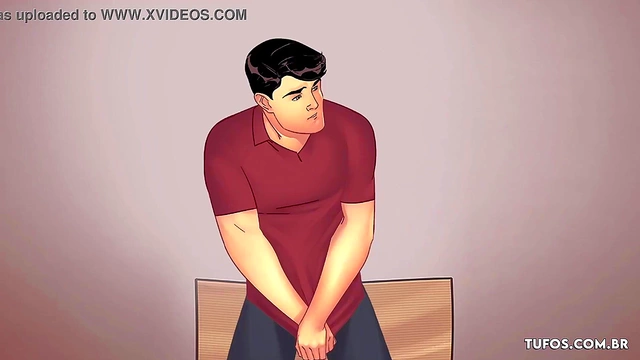 Big-Titted Anime Babe Seduces With Sinful Sexiness & Hot Blowjob