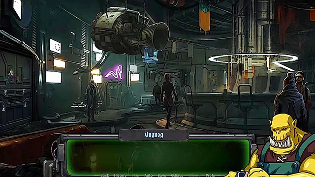 MILF rides Big Dick in Warhammer 40k Anime for Rough Sex & BDSM Pleasure