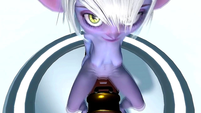 Tristana Grinds Her Weapon for Pleasure in Steamy LoL Hentai Scene