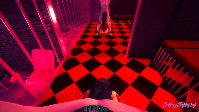 Wonder Woman Ties Up Guy for Steamy Anime Anal Sex & Creampie