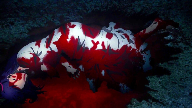 Fate Stay Night Anime Couple Engage in Steamy Heavenly Bliss Session