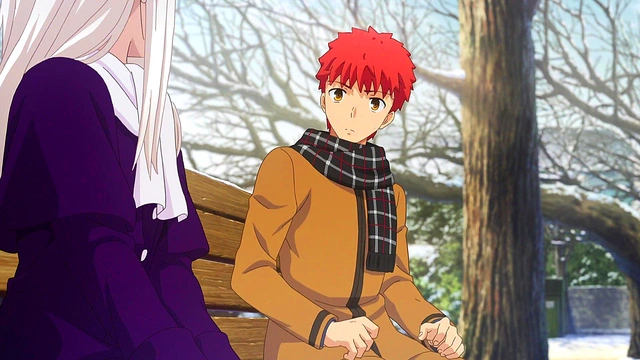 Fate Stay Night Anime Couple Engage in Steamy Heavenly Bliss Session