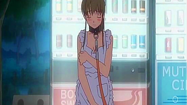 Submissive Maid On Leash Gets Hardcore Hentai Pussy Fucking