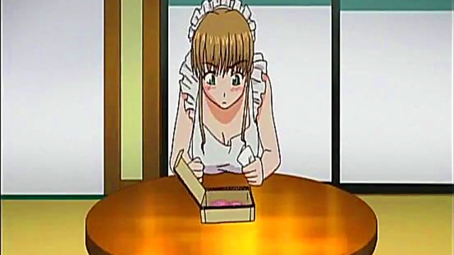 Submissive Maid On Leash Gets Hardcore Hentai Pussy Fucking