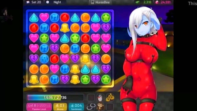 Redhead Catgirl Teases Gamer Dude Before Hardcore Hentai Alien Sex Fest