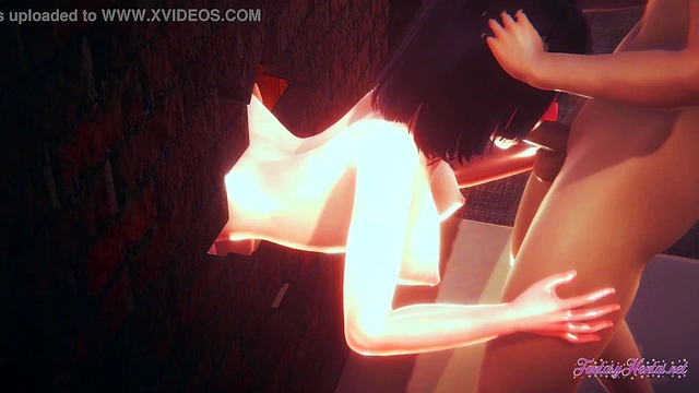 Hinata Naruto Hentai 3D – Intense Threesome & Mind-Blowing Creampie Action