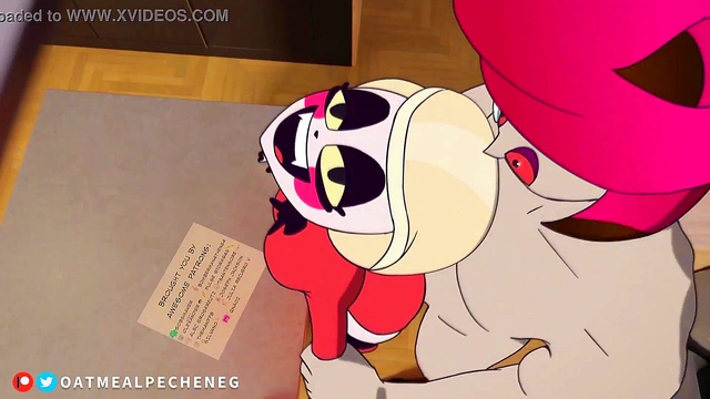 Clothed Demon Close-Up Loop – Hazbin Hotel Anime Music Scene