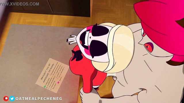 Clothed Demon Close-Up Loop – Hazbin Hotel Anime Music Scene