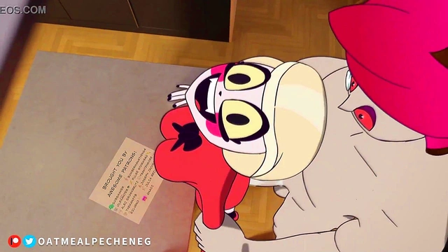 Clothed Demon Close-Up Loop – Hazbin Hotel Anime Music Scene