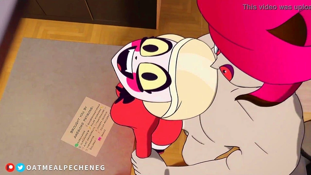 Clothed Demon Close-Up Loop – Hazbin Hotel Anime Music Scene