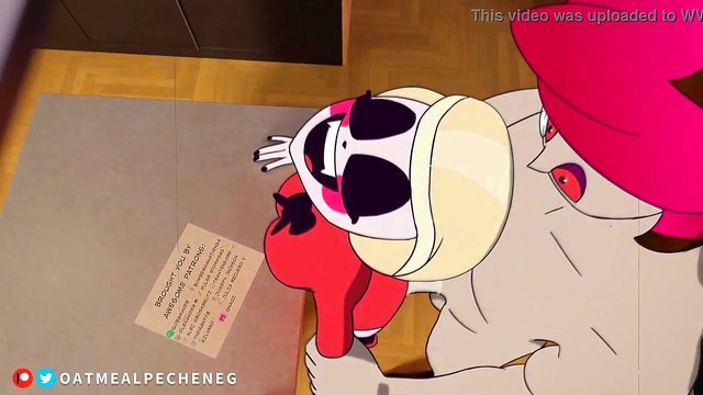 Clothed Demon Close-Up Loop – Hazbin Hotel Anime Music Scene