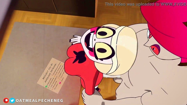 Clothed Demon Close-Up Loop – Hazbin Hotel Anime Music Scene