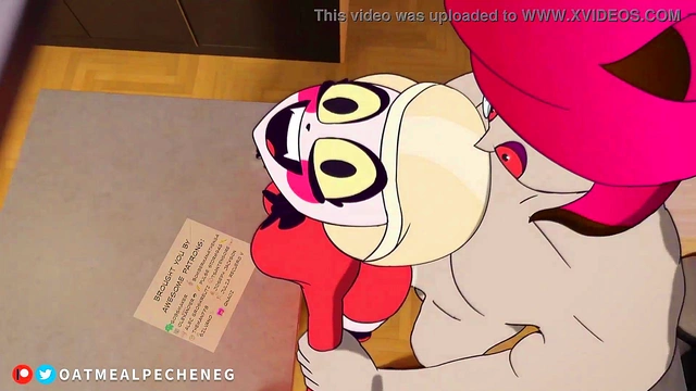 Clothed Demon Close-Up Loop – Hazbin Hotel Anime Music Scene