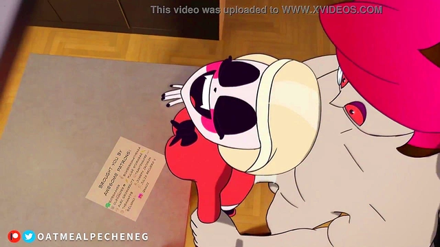 Clothed Demon Close-Up Loop – Hazbin Hotel Anime Music Scene