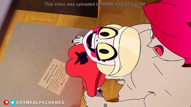 Clothed Demon Close-Up Loop – Hazbin Hotel Anime Music Scene