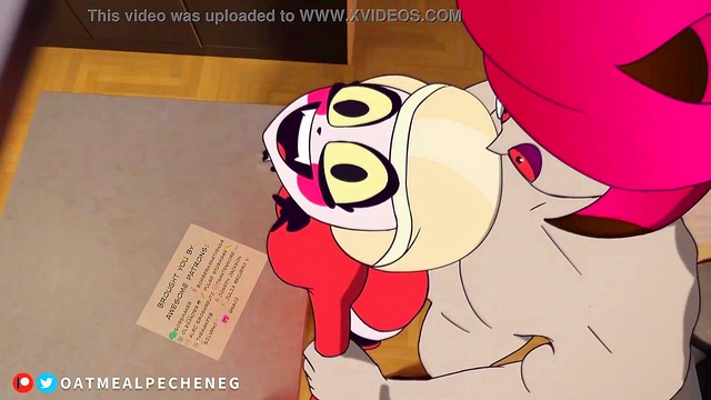 Clothed Demon Close-Up Loop – Hazbin Hotel Anime Music Scene