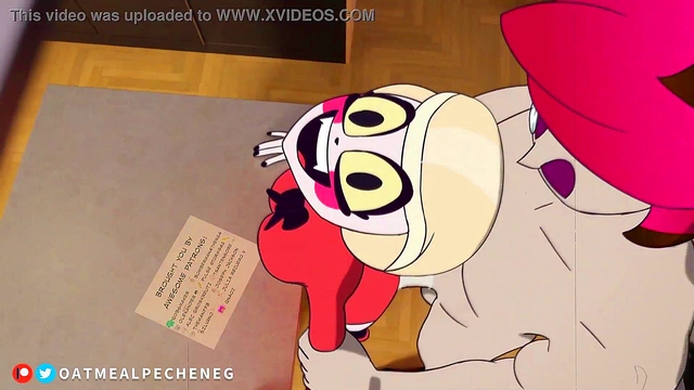 Clothed Demon Close-Up Loop – Hazbin Hotel Anime Music Scene