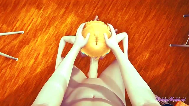 POV Bleach Hentai – Orihime's Tits, Mouth, and Pussy Take Big-Cock Load