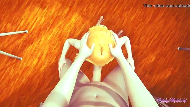 POV Bleach Hentai – Orihime's Tits, Mouth, and Pussy Take Big-Cock Load