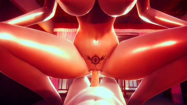 2B fromNieRAutomata Fingers Stairs for Anal Fun, Big Tits Squirt &Cumshot