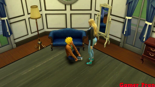 Sasuke Fucks Sakura While Naruto Tries Seducing Tsunade In Anime Cuckold Drama