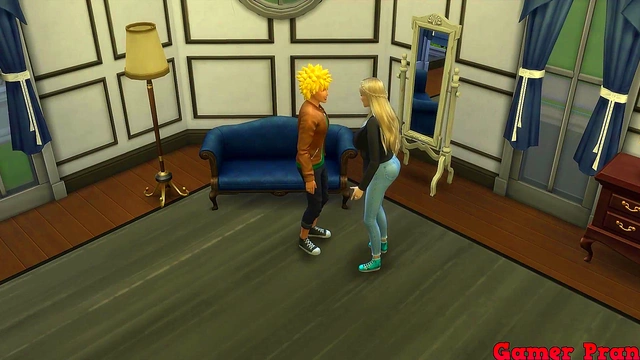 Sasuke Fucks Sakura While Naruto Tries Seducing Tsunade In Anime Cuckold Drama