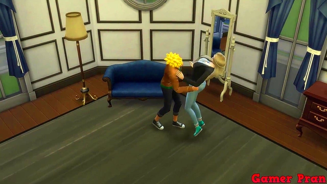 Sasuke Fucks Sakura While Naruto Tries Seducing Tsunade In Anime Cuckold Drama