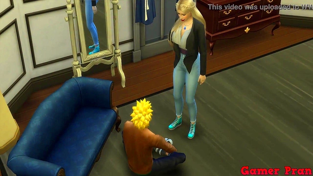 Sasuke Fucks Sakura While Naruto Tries Seducing Tsunade In Anime Cuckold Drama