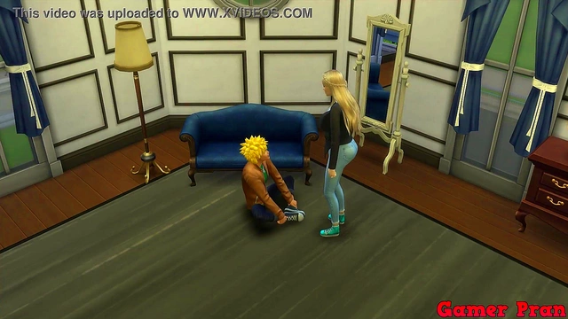 Sasuke Fucks Sakura While Naruto Tries Seducing Tsunade In Anime Cuckold Drama