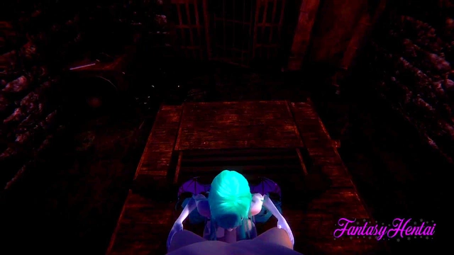 Morrigan from Darkstalkers Gets Fucked Hard for Multiple Cremes in 3D Hentai Uncensored