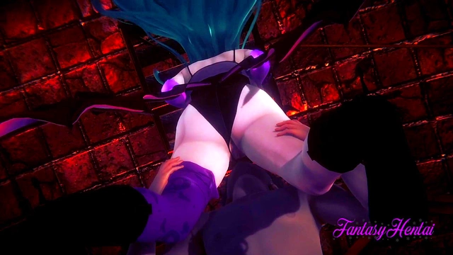 Morrigan from Darkstalkers Gets Fucked Hard for Multiple Cremes in 3D Hentai Uncensored