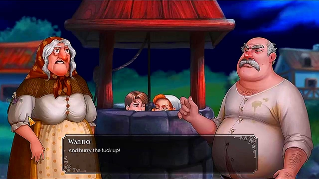 Redhead Farm Girl Gets Big Cock In Anime Video Game Porn Adventure