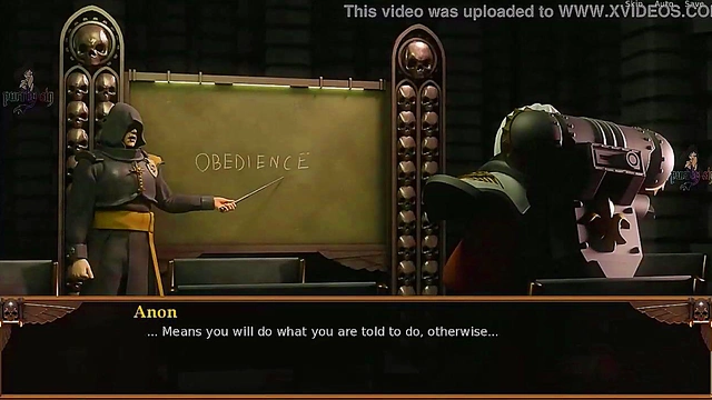 White-Haired Warhammer 40K Battle Sister Gets Bondaged and Fucked Hardcore