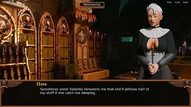 White-Haired Warhammer 40K Battle Sister Gets Bondaged and Fucked Hardcore