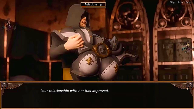 White-Haired Warhammer 40K Battle Sister Gets Bondaged and Fucked Hardcore