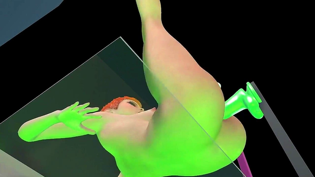 Petite Redhead Gwen Rides Intense BDSM Sex Machine for Ecstatic Orgasm