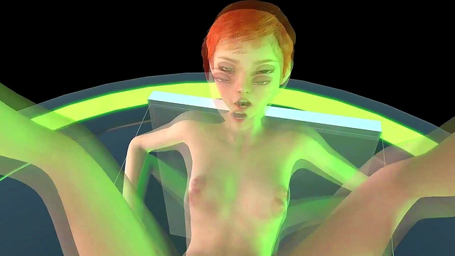 Petite Redhead Gwen Rides Intense BDSM Sex Machine for Ecstatic Orgasm