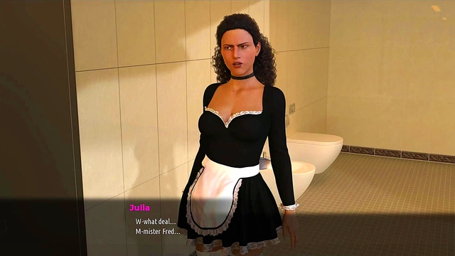 Horny Maid Gets Fucked Hard In The Basement By Big-Cock Boss